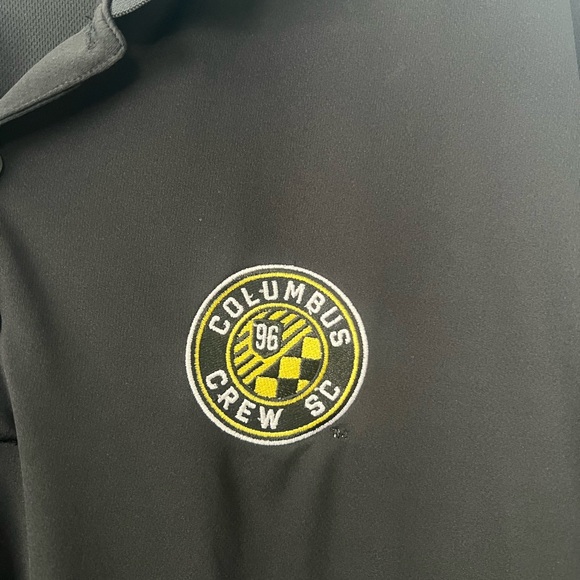 Adidas Black Polo with Embroidered Logo - Picture 2 of 4